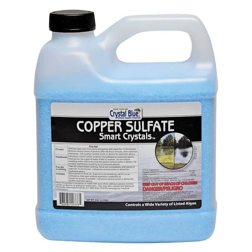 Crystal BlueCopper Sulfate Smart Crystals, 15 Lbs.
