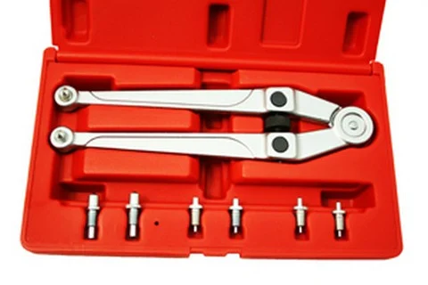 CTA Tools Adjustable Pin Wrench With 8 Pins And Plastic Tool Case (8120)