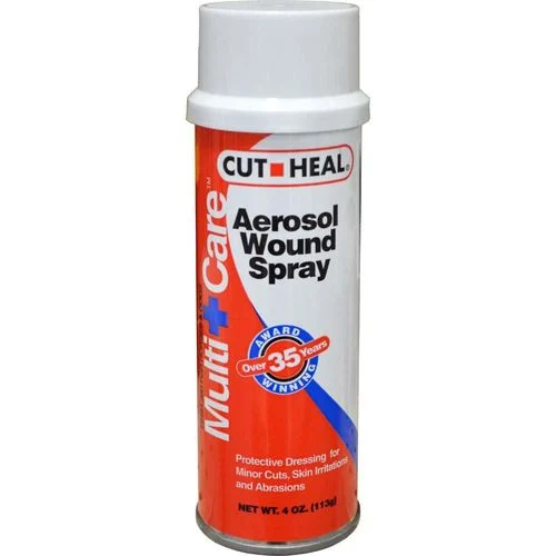 CUT HEAL AEROSOL WOUND SPRAY 4OZ