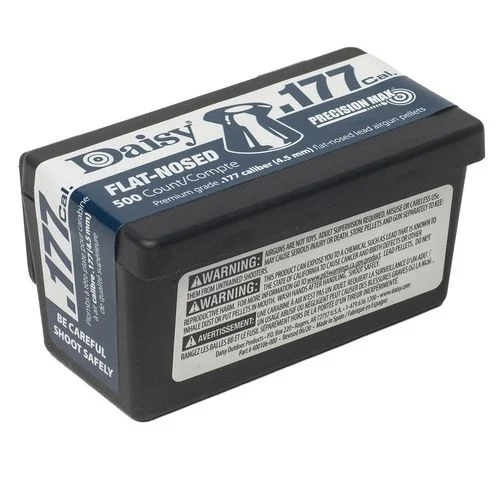 Daisy .177 Caliber Flathead Pellets, 500 Count