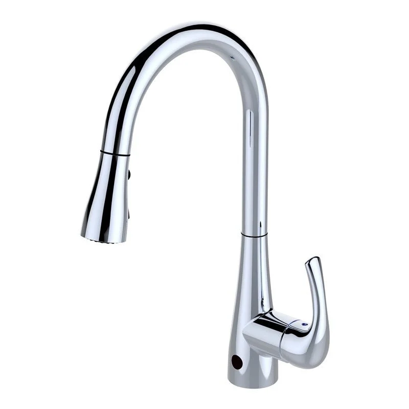 Dakota Sinks DSF-18KHF01 Signature 17 3/4 Inch Pull-Down Sensor Kitchen Faucet with 2 Way Function Spray Head