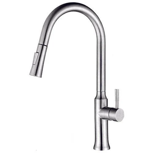 Dakota Sinks DSF-19KPO00 Dakota Signature 18 7/8 Inch Single Pull-Out Kitchen Faucet