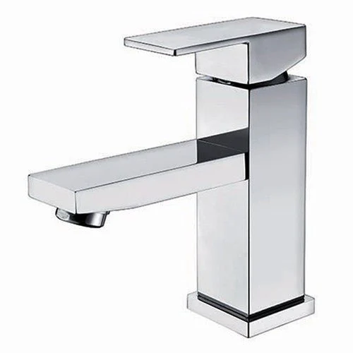 Dakota Sinks DSF-34BSH00 Kennedy 6 1/2 Inch Deck Mount Bathroom Faucet with Pop-Up Drain and Overflow