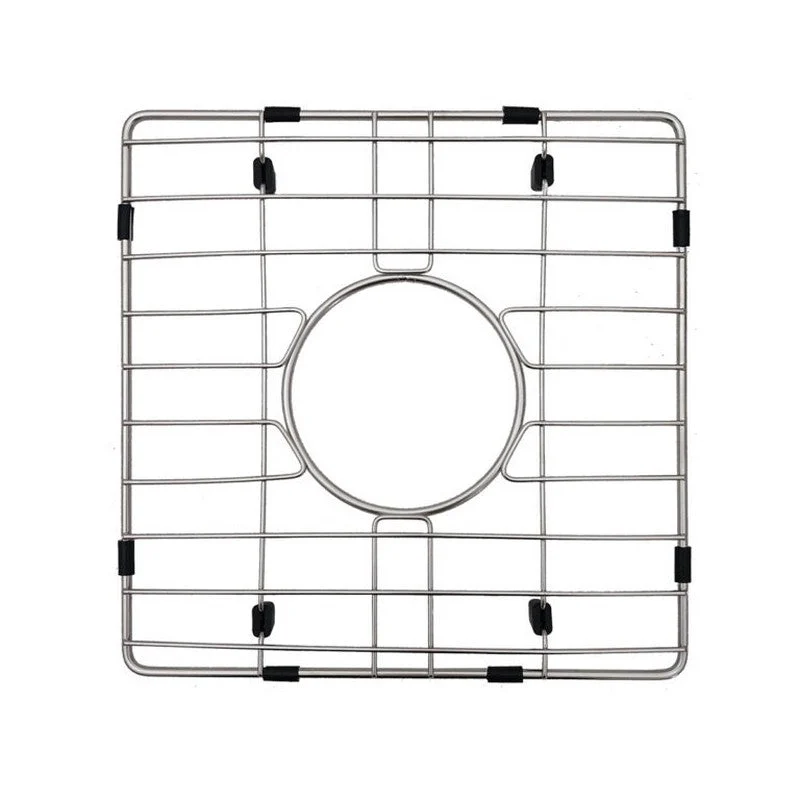 Dakota Sinks DSMZ-BG1616 Signature Z Series 13 3/4 Inch Bottom Grid, Brushed Nickel