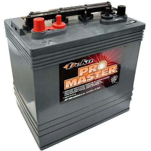 Deka Golf Cart Battery, 8 Volt/165 CCA