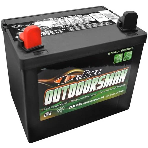 Deka Lawn Mower Battery, Left Positive, 12 Volt, 350 CCA