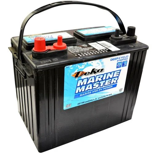 Deka Marine Deep Cycle Battery, 12 Volt, 595 CCA