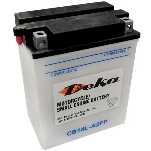 Deka Motorcycle/Small Engine Battery, 12 Volt, CCA 190