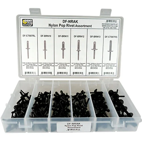 Dent Fix Nylon Rivet Assortment Kit DF-NRAK