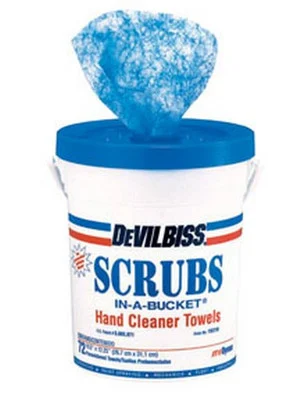 DeVilbiss 192218 Scrubs Hand Cleaner Towels