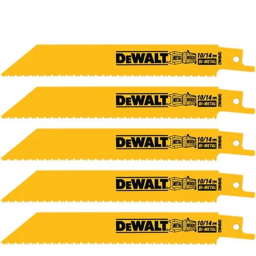 DeWalt 6" 10 TPI Reciprocating Bi-Metal Blade