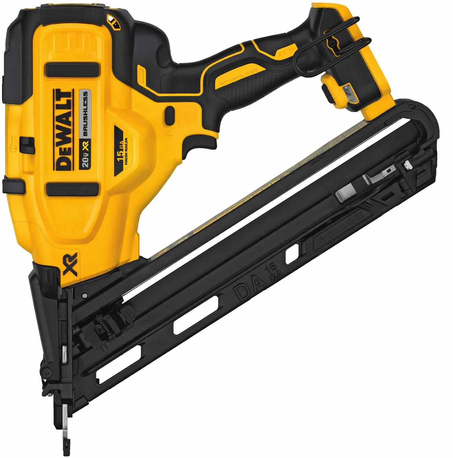 DeWalt DCN650B 20V Max XR 15 Ga Angled Finish Nailer, Tool Only