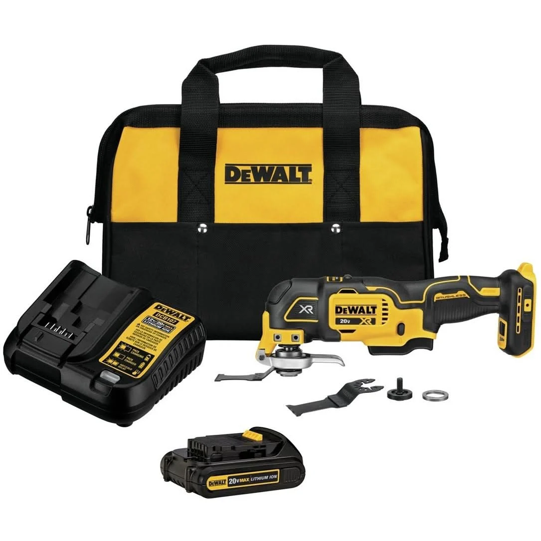 DeWalt DCS356C1 20V Max XR3-Speed Cordless Oscillating Multi-Tool Kit