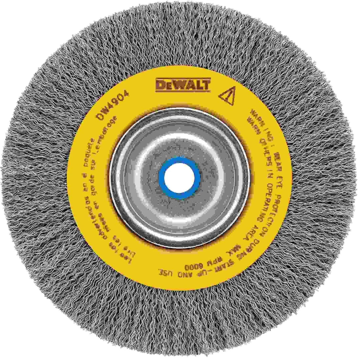 DeWalt DW4904 6" Crimped Bench Wire Wheel 5/8"-1/2"