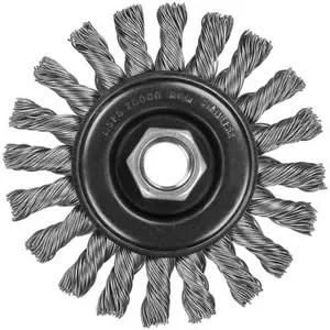 DeWalt DW49257 6" x 5/8"-11 XP .020 Stainless Cable Twist Wire Wheel