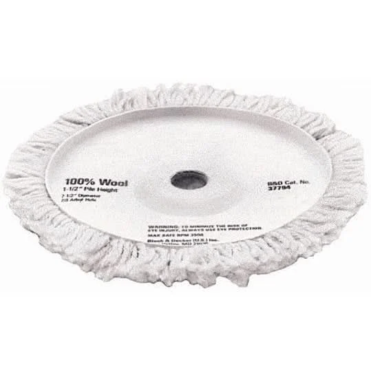DeWalt DW4988 7" Wool Polishing Pad