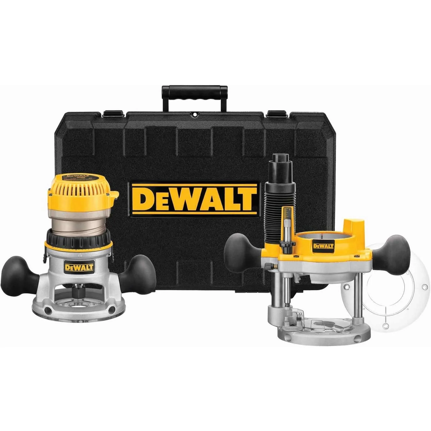 DeWalt DW616PK Corded 1-3/4 HP Fixed Base/Plunge Router Combo Kit