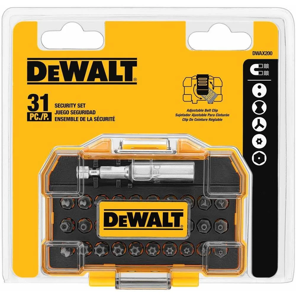 DeWalt DWAX200 Security Set, 31-Piece