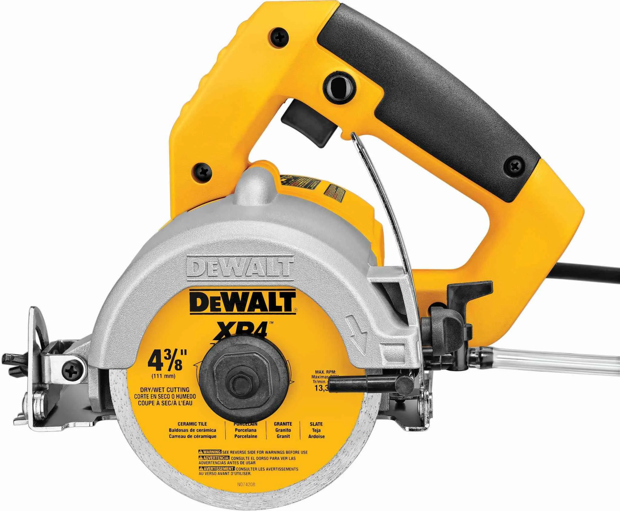 DeWalt DWC860W Corded 4 3/8" Wet/Dry Handheld Tile cutter