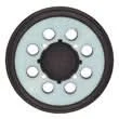 DeWalt DWE64233 5-Inch Eight Hole Hook & Loop Pad - Medium