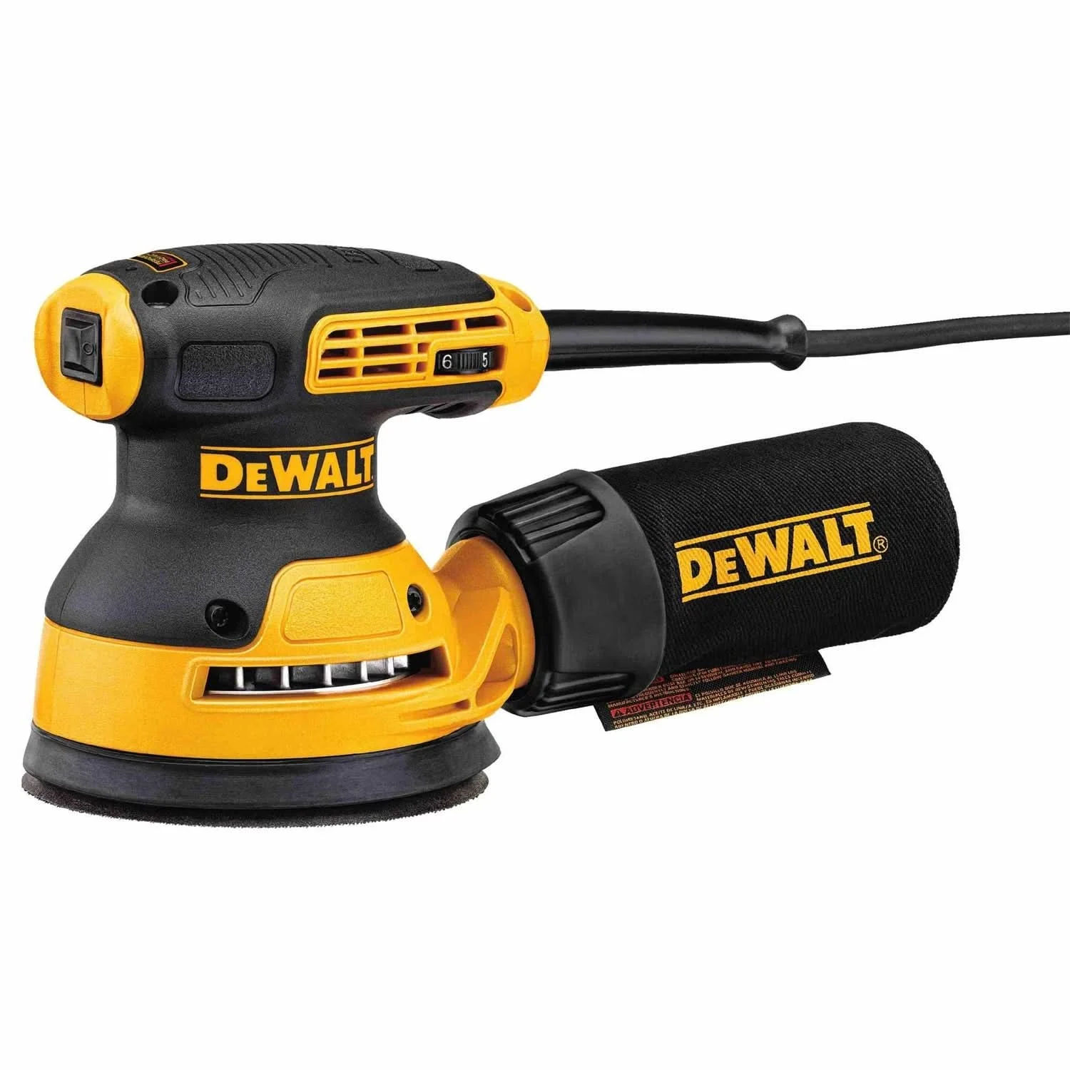 Dewalt DWE6423K Corded 5" Random Orbit Sander / Variable Speed / H&L Pad