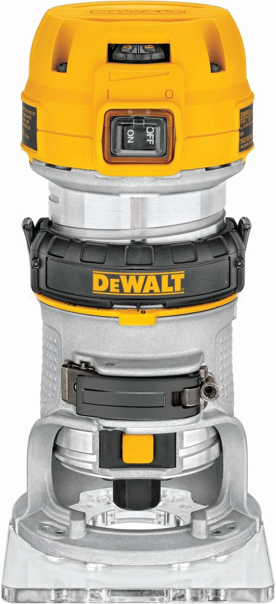 DeWalt DWP611 Corded 1.25 HP MAX Torque Variable Speed Compact Router with LED's