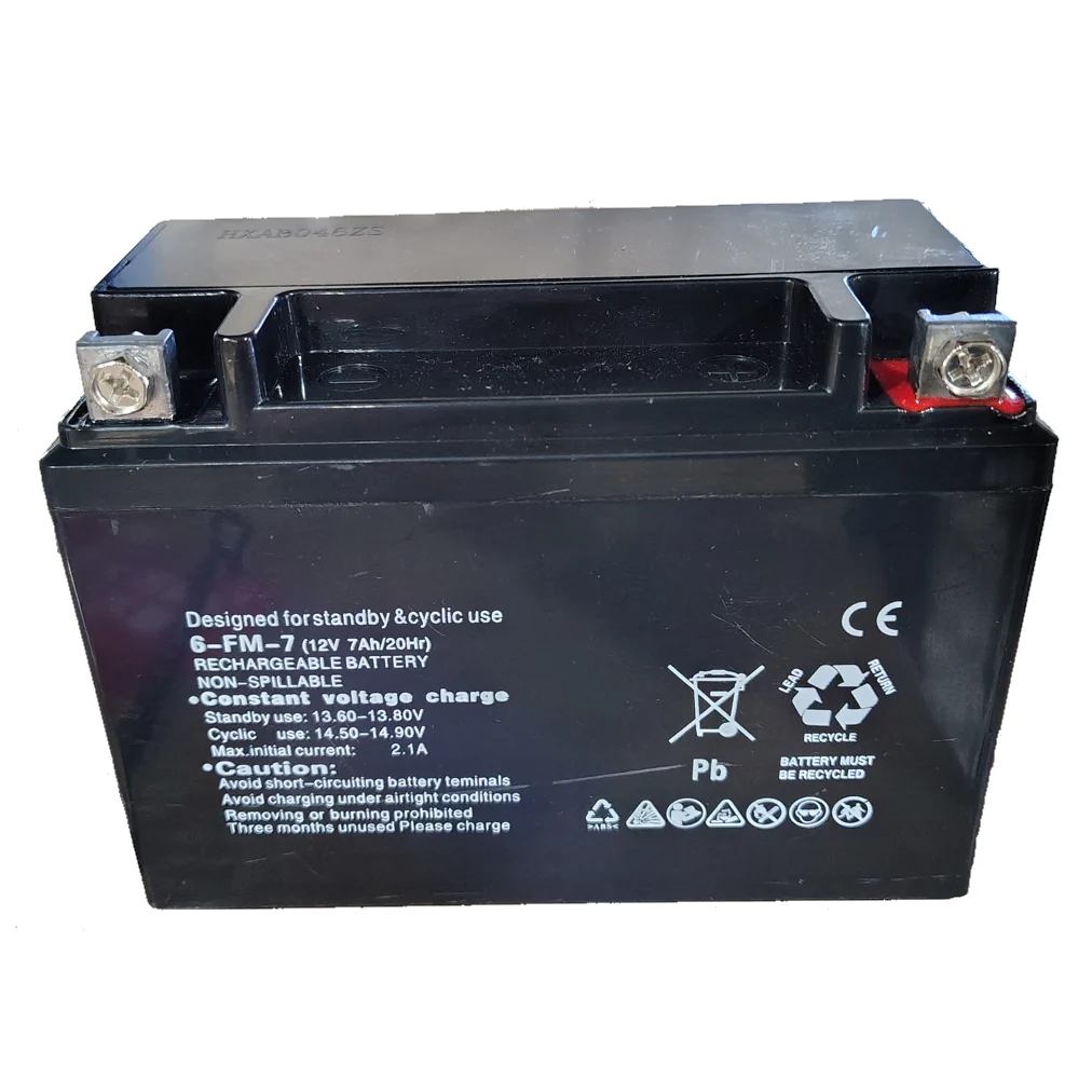 [DF500iX-015] Battery, 12V 7Ah, Lead-Acid for WEN DF680iX