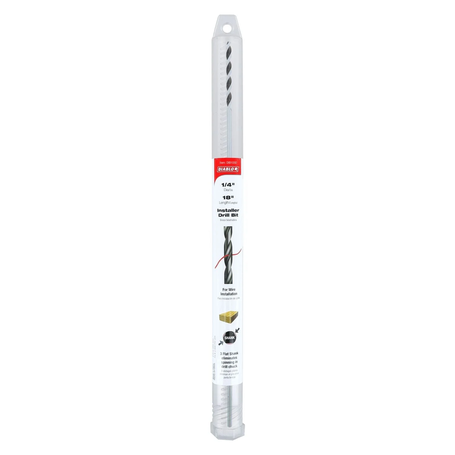 Diablo DIB1050 1/4 Inch x 18 Inch Installer Bit