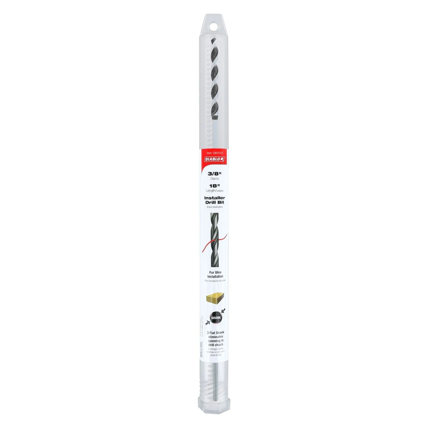 Diablo DIB1070 3/8 Inch x 18 Inch Installer Bit
