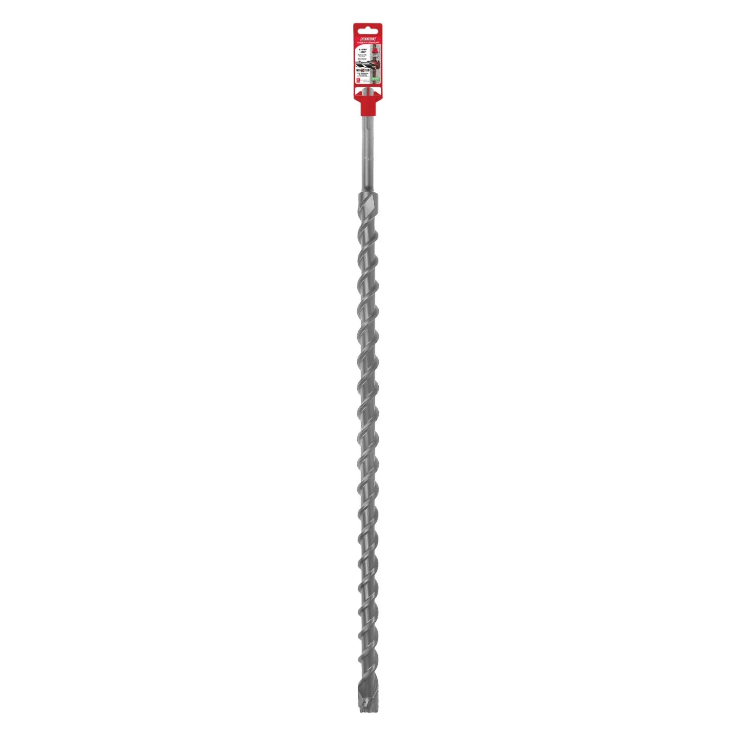 Diablo DMAMX1320 1-1/4 Inch x 31 Inch x 36 Inch Rebar Demon SDS-Max 4-Cutter Carbide-Tipped Hammer Drill Bit