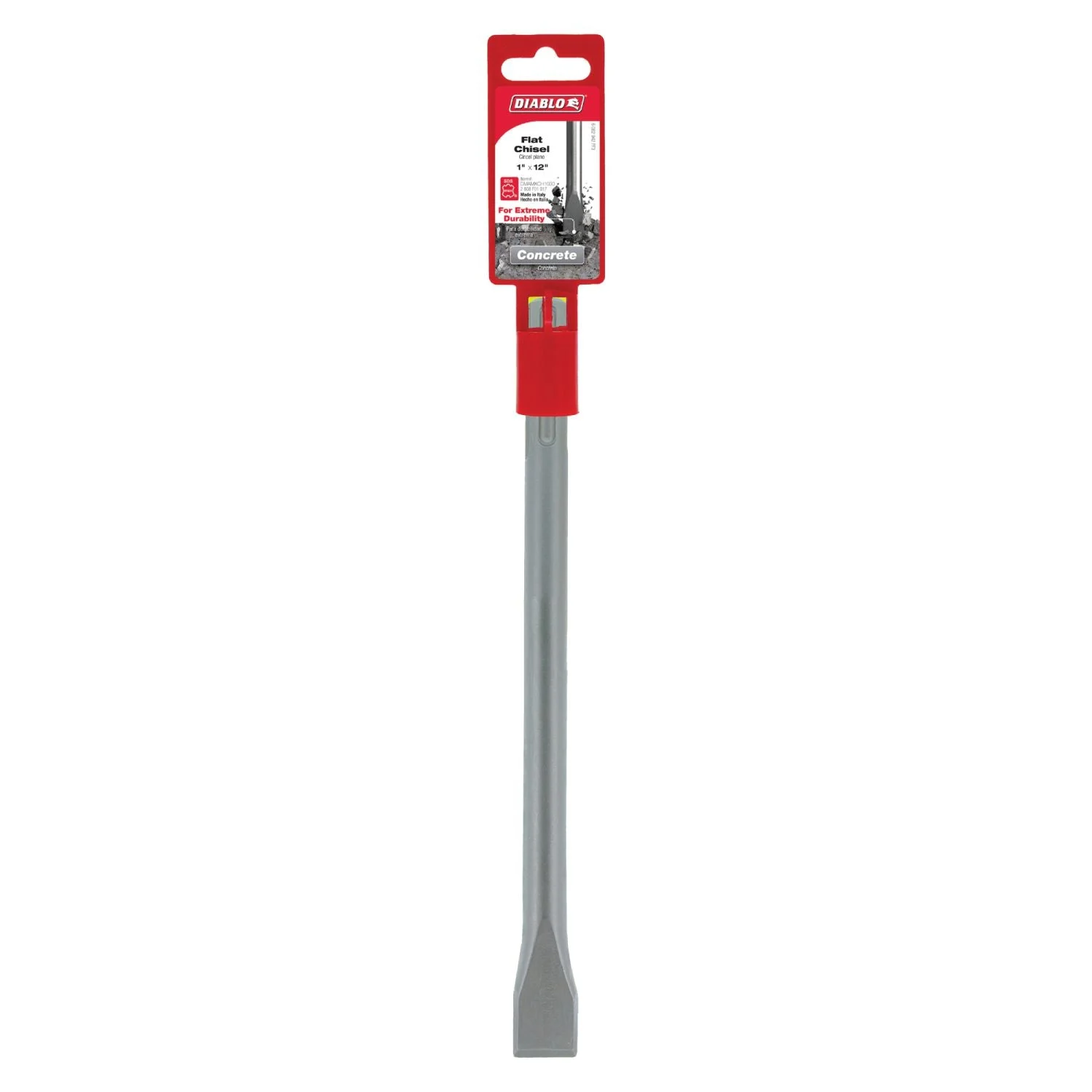 Diablo DMAMXCH1030 1 Inch x 12 Inch SDS-Max Flat Chisel