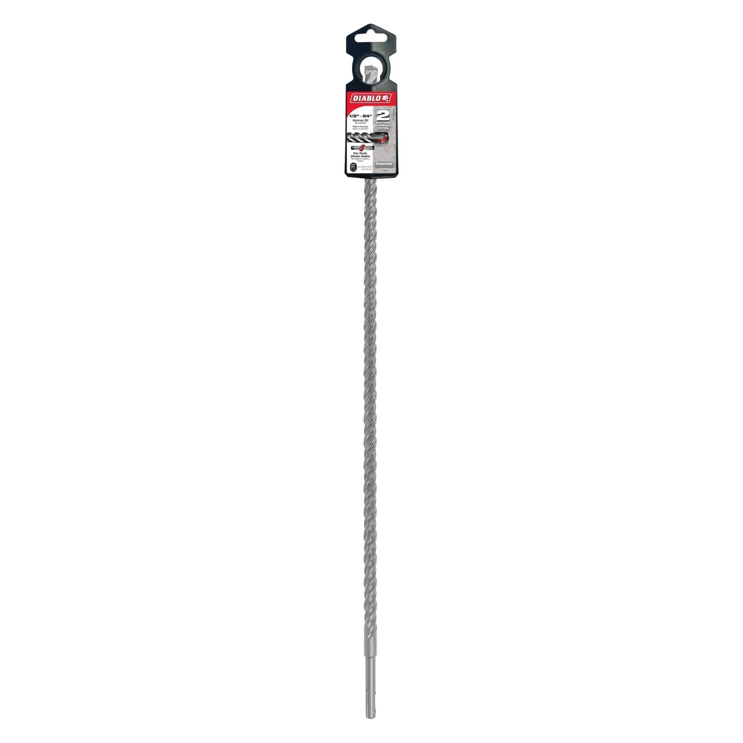 Diablo DMAPL2340 1/2 Inch x 22 Inch x 24 Inch SDS-Plus 2-Cutter