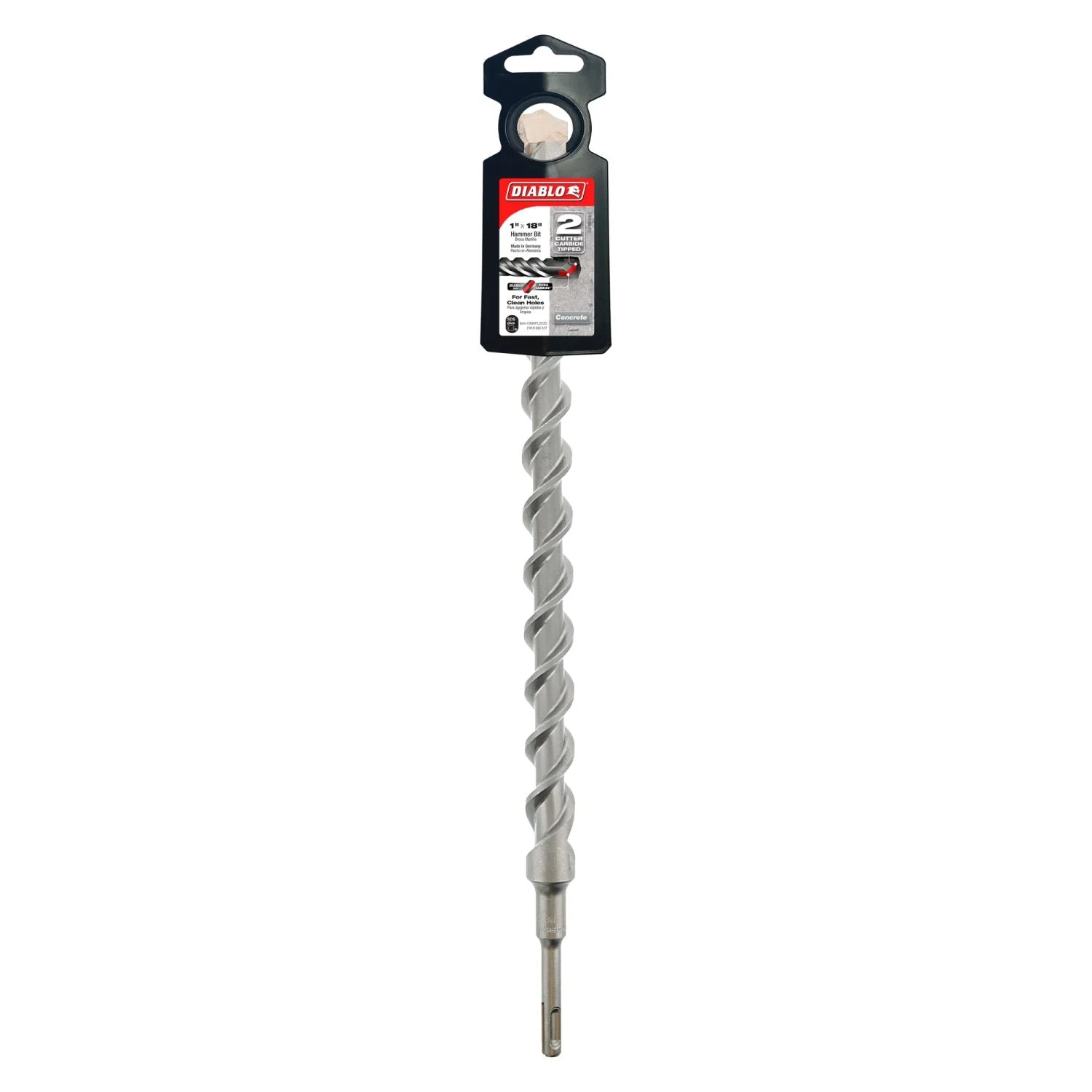 Diablo DMAPL2530 1 Inch x 16 Inch x 18 Inch SDS-Plus 2-Cutter