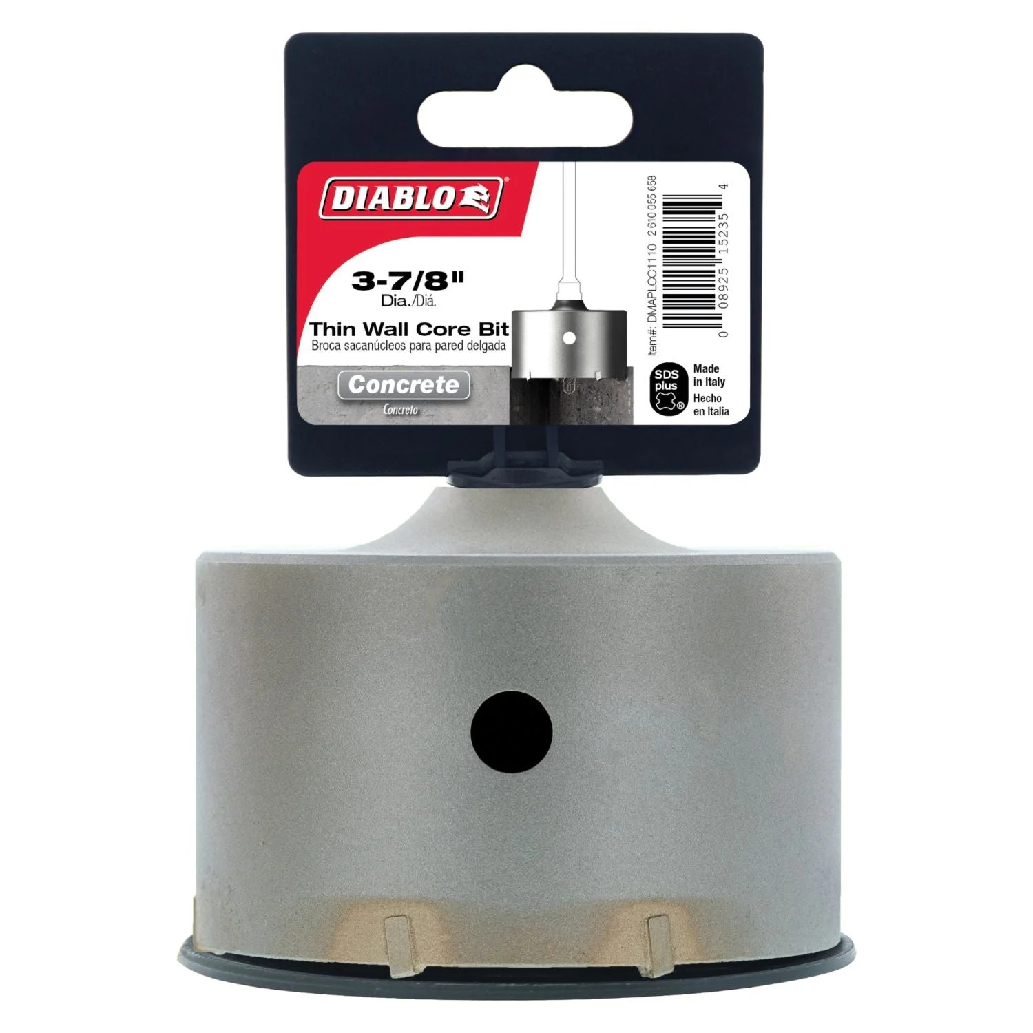 Diablo DMAPLCC1110 3-7/8 Inch SDS-Plus Thin Wall Carbide Tipped Core Bit