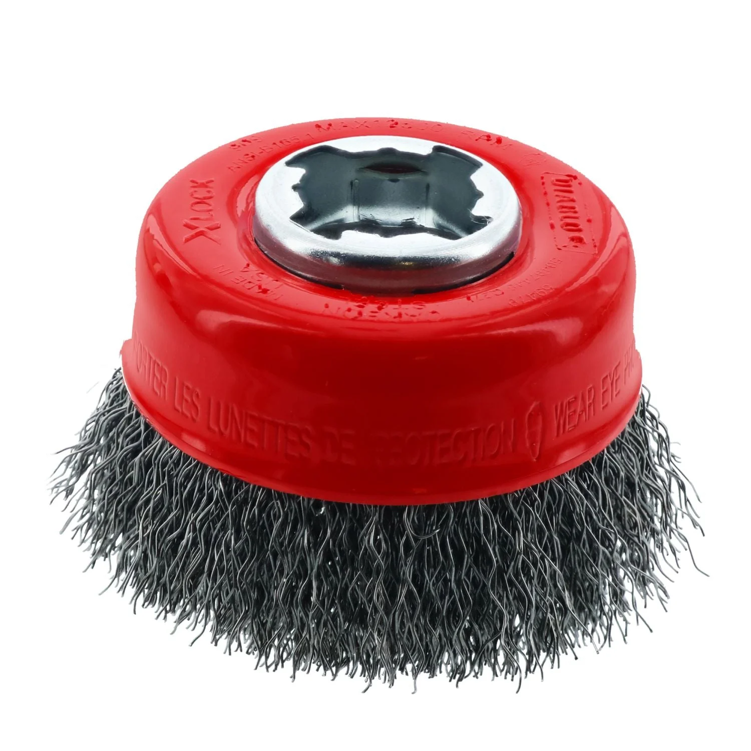 Diablo DPB300XCCC01F 3 Inch X-LOCK Carbon Steel Crimped Cup Brush