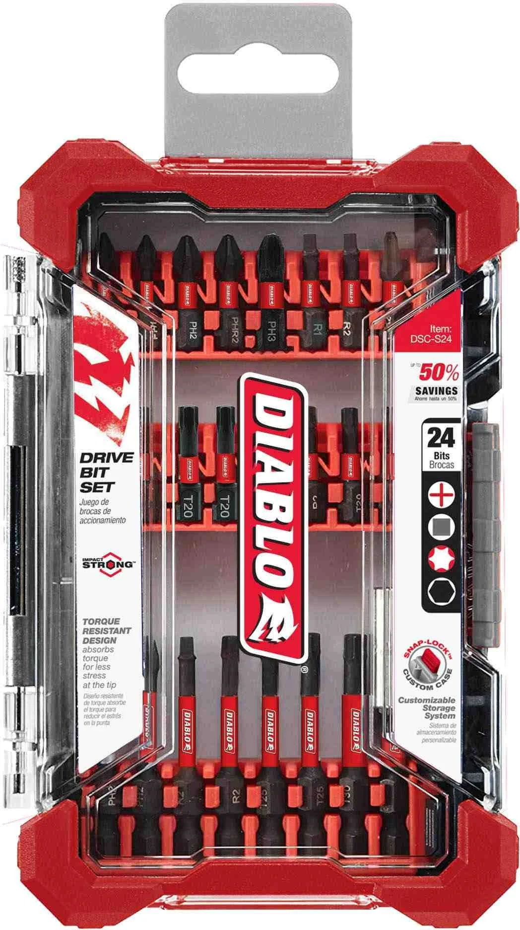 Diablo DSC-S24 24-Piece Screwdriving Set