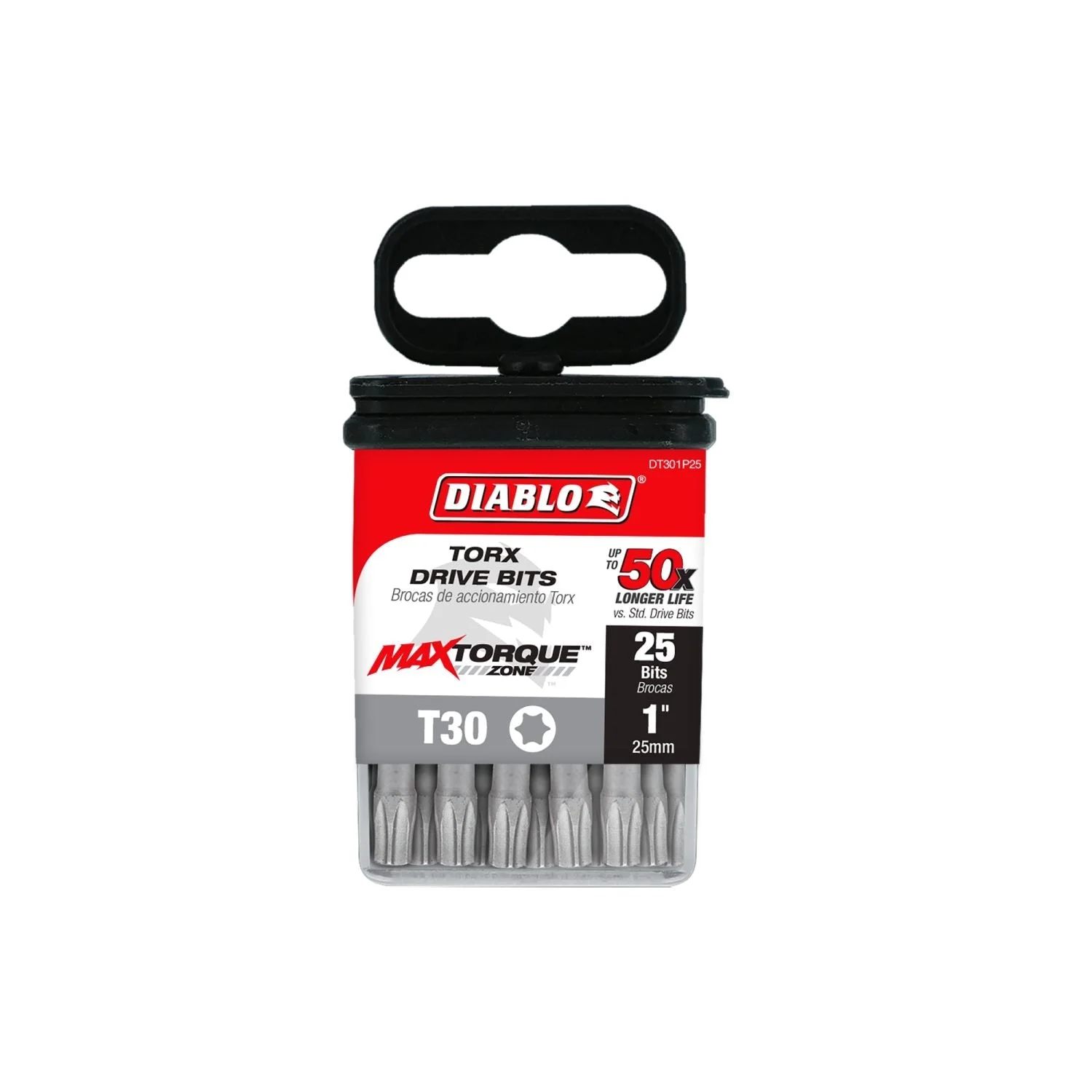 Diablo DT301P25 1 Inch #30 Torx Drive Bits , 25-Pack