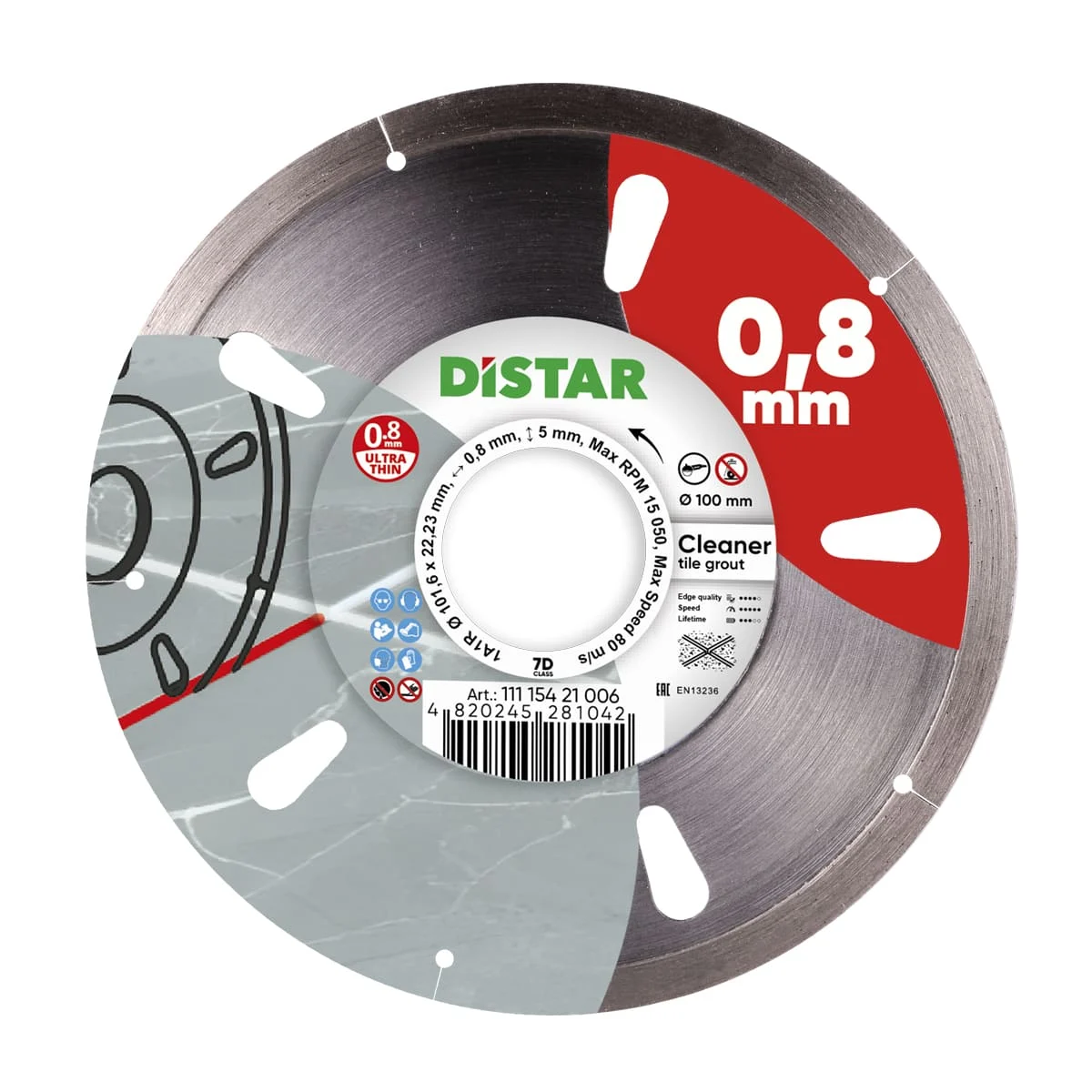 Diamond Cutting Blade 1A1R 100 Cleaner (Set of 3)