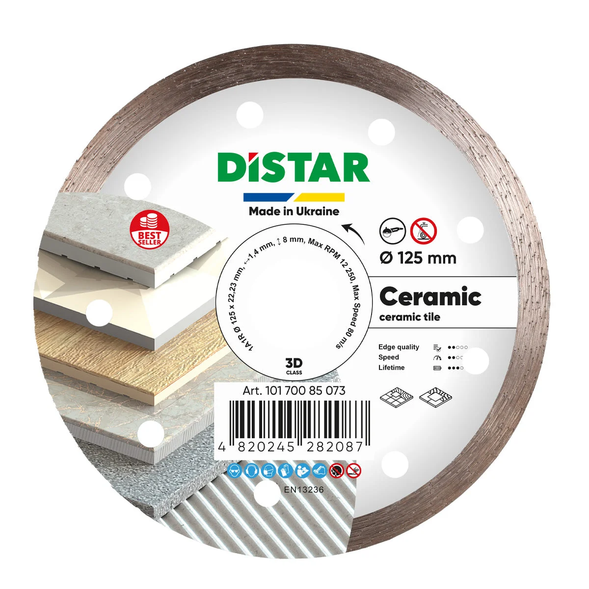 Diamond Cutting Blade 1A1R Ceramic (Sold in sets)