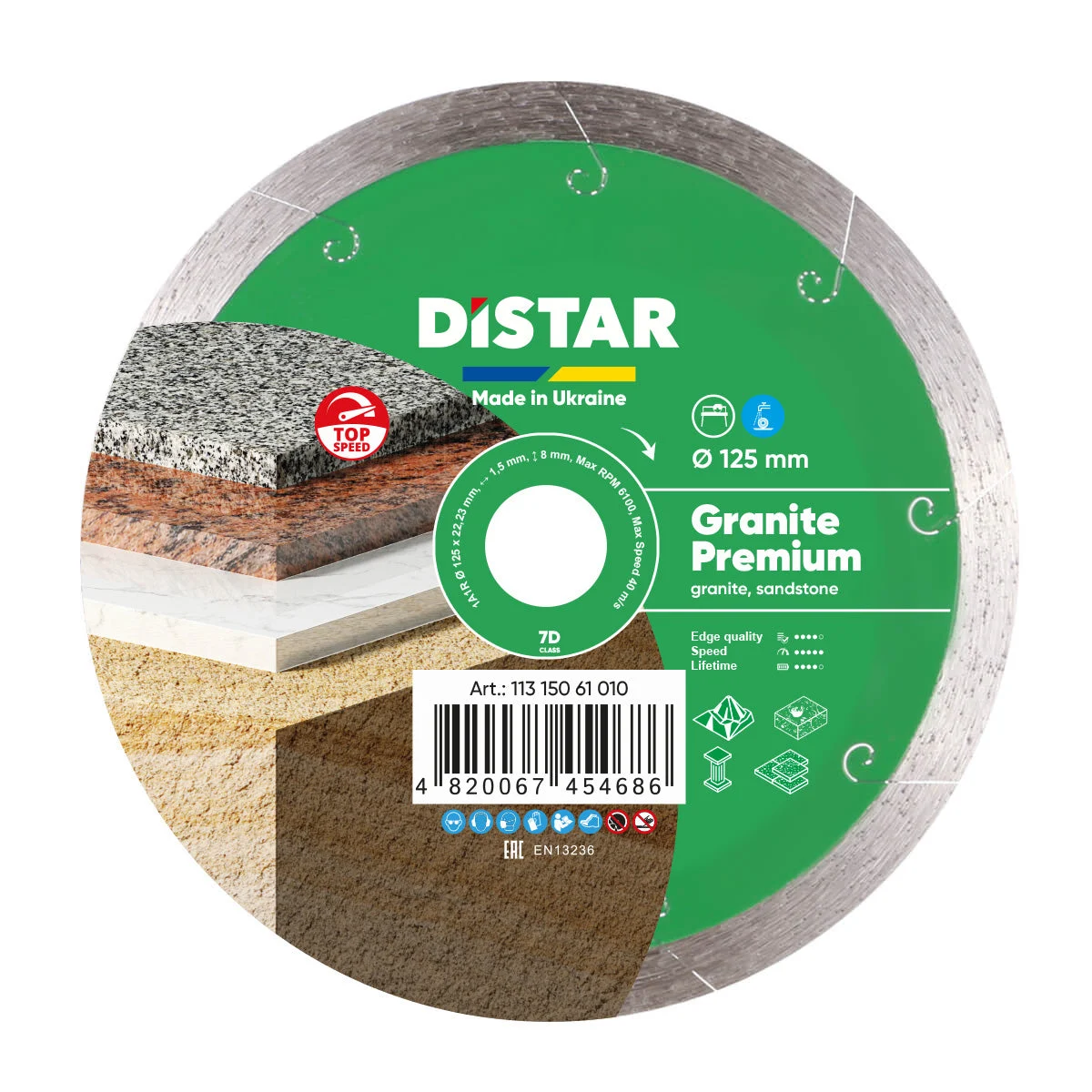 Diamond Cutting Blade 1A1R Granite Premium (Sold in sets)