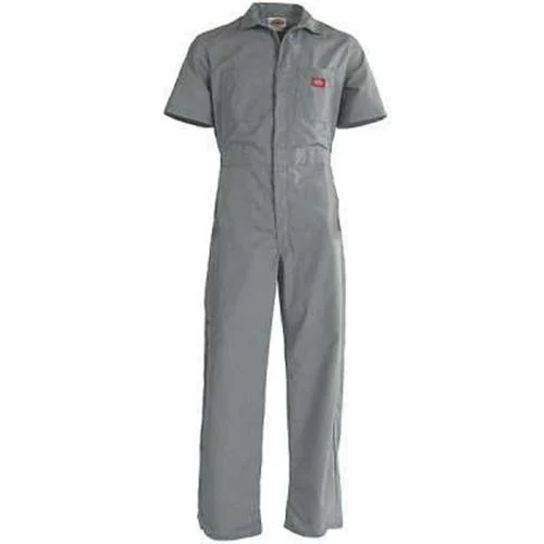 Dickies Short Sleeve Gray Coveralls X-Large Regular