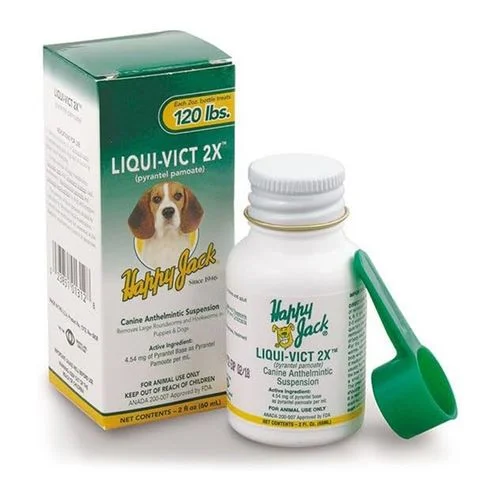 Dog Wormer Liqui-Vict 2X 2 0z.