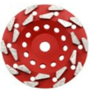 Double PNR Segmented Cup Wheel