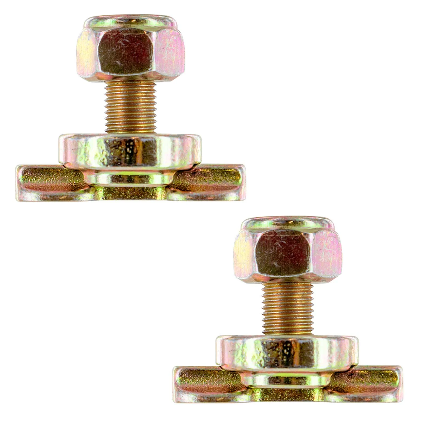 Double Stud L-Track Threaded Fitting | 5,500 lbs. BS | 2-Pack