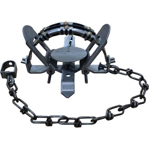 Duke Traps #1 1/2 Coil Spring Rubber Jaw Trap