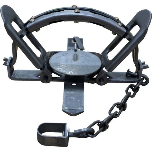 Duke Traps #3 Coil Spring Rubber Jaw Trap