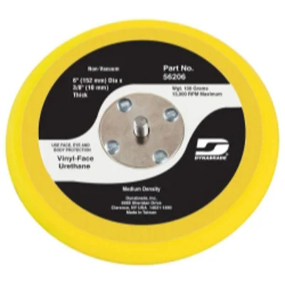 Dynabrade 6" PSA Sanding Disc Pad 3/8" Non-Vac Vinyl (56206)
