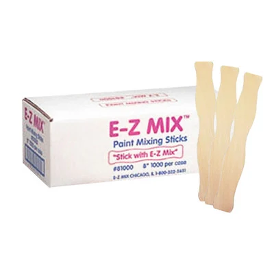 E-Z Mix 8" Wooden Paint Mixing Stick With Smooth Finish 1000-Piece (81000)