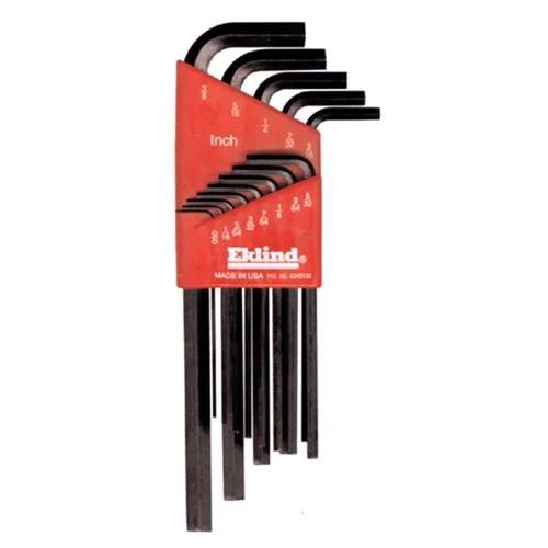Eklind 13 Pc. Hex Key Wrench Set - Long Shank - Standard