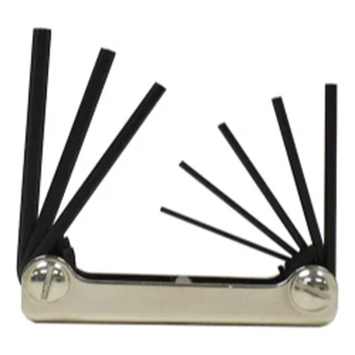 Eklind 20812 8 Piece SAE Fold-Up Hex Key Set